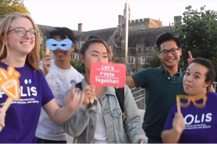 Visit https://sites.duke.edu/dukevotes/ for early voting information.